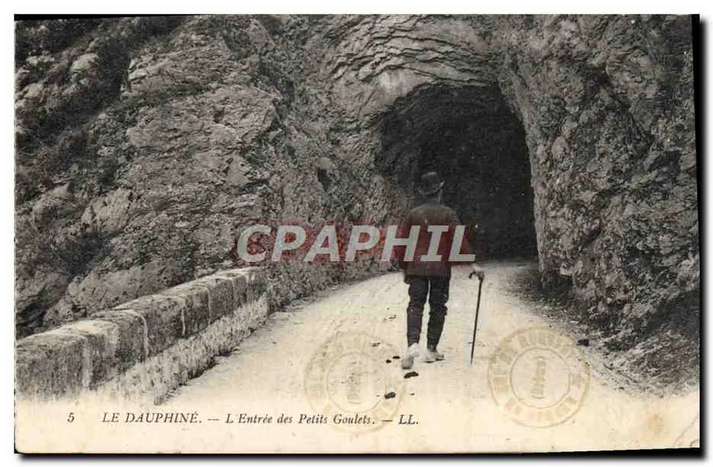 Le Dauphiné — A Entrada dos Petits Goulets — LL. - Frente
