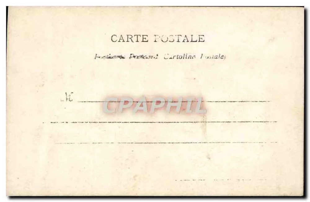 Frankreich betet und hofft — symbolische Darstellung — OEP - Rückseite