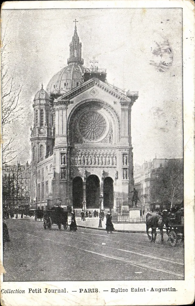 Paris — Église Saint-Augustin — Collection Petit Journal - Frente