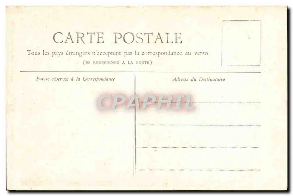 Igreja de São Agostinho — Paris — Coleção Petit Journal - Verso