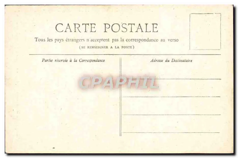 Paris — A Igreja da Trindade — Coleção Petit Journal - Verso