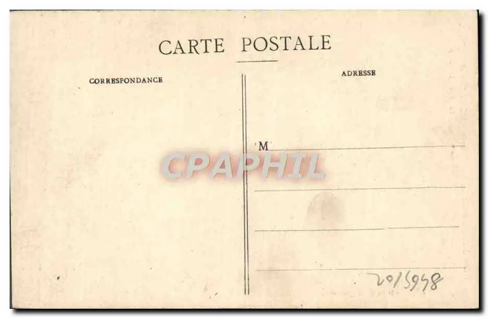Mont-Saint-Michel — Ansicht des Klosters und der Stadt — Côte d'Emeraude, Nr. 2319 - Rückseite