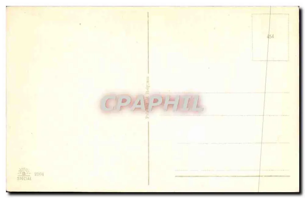 Porto de pesca — vista pitoresca — editor B. SPECIAL, n° 2104 - Verso