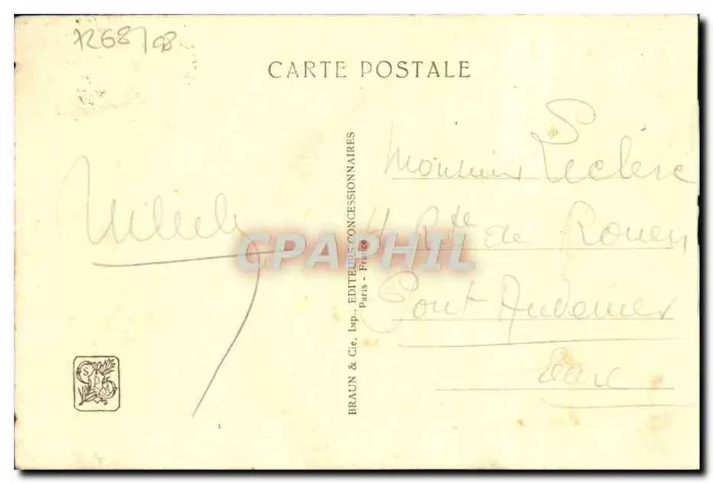 Algérie — Minaret — Exposition Coloniale Internationale — Paris 1931 - Verso