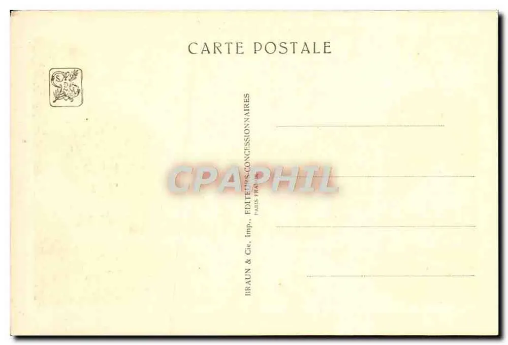 Hauptpalast Italiens — Internationale Kolonialausstellung — Paris 1931 — Bras ni. Arch. - Rückseite