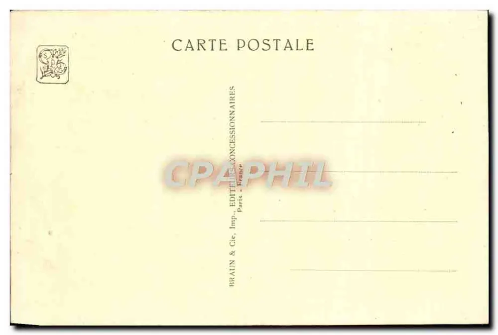 Internationale Kolonialausstellung — Paris 1931 — Metropolitische Abteilung, Ostpalast - Rückseite