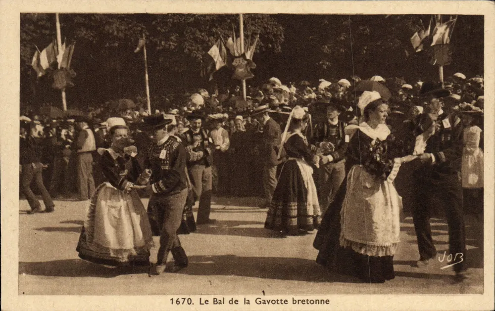 O Bal da Gavota Bretã — 1670 — JORB - Frente