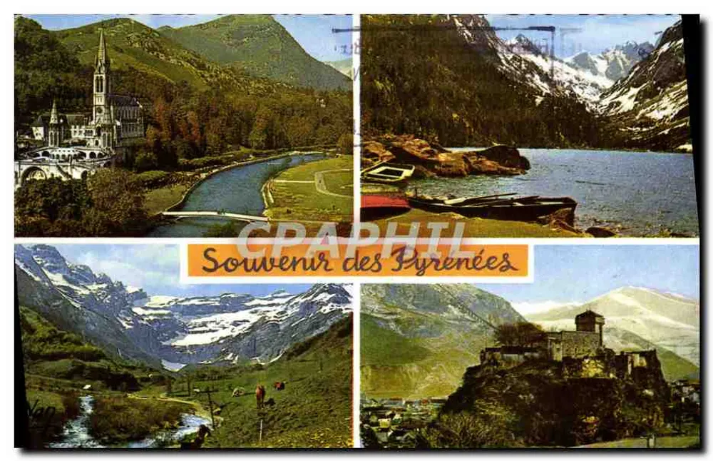 Souvenir dos Pirineus — Edições YAN-ROGE, n°46 M - Frente