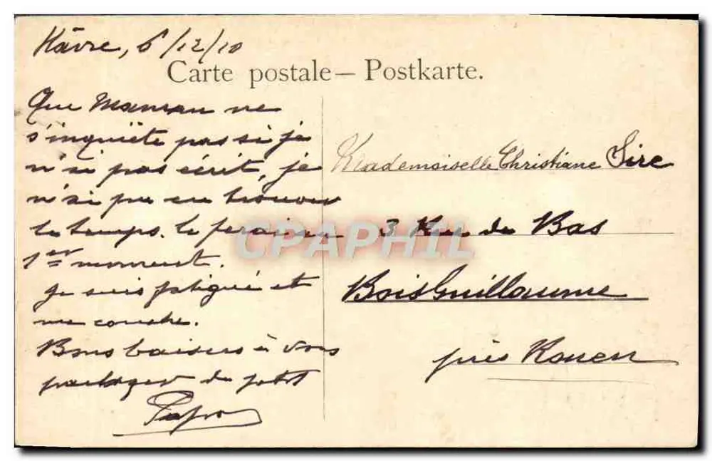 Ruraal landschap met ridder — A. Young, Pinx. — Fotografië G.M.B. Fec. - Achterkant