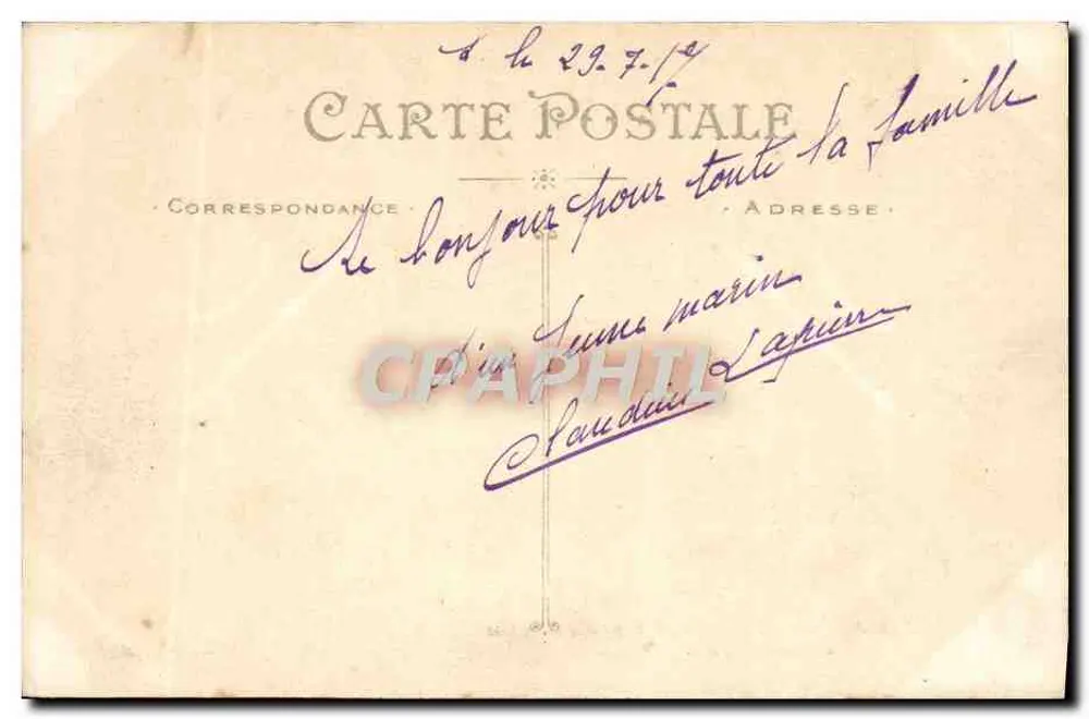 Na brzegach Oceanu — Morze to wielka siostra — Claud et Nozais, Nantes - Rewers
