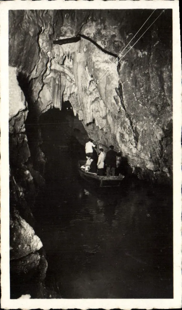 Die Höhlen von Bétharram — Durchgang der Dante-Tür — Les Pyrénées - Vorderseite