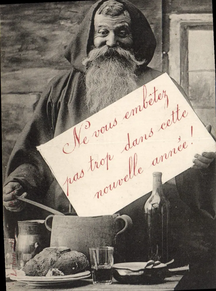 Saint Nicolas — Frohe Weihnachten — unbekannter Verlag, Seriennummer nicht sichtbar - Vorderseite