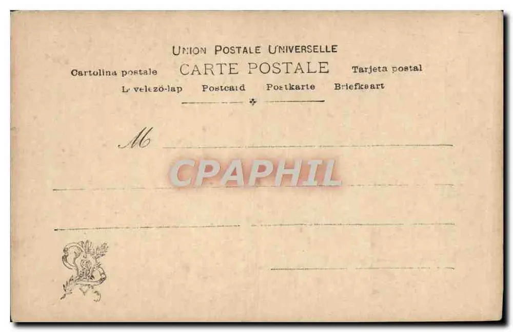 Salon 1904 - Moreau de Tours - Avril - Paysage — S.I.P. n°238 - Verso