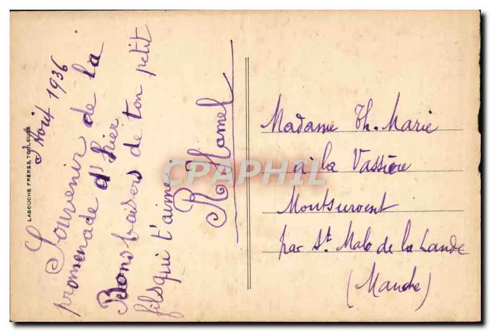 Tal von Aspin - Arreau - Das Hufeisen der Route du Col d'Aspin — Hélios 32 - Rückseite