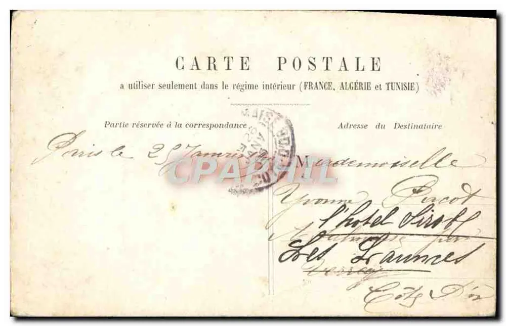 Arc de Triomphe du Carrousel — Paris — éditeur DELABOURSE - Rewers