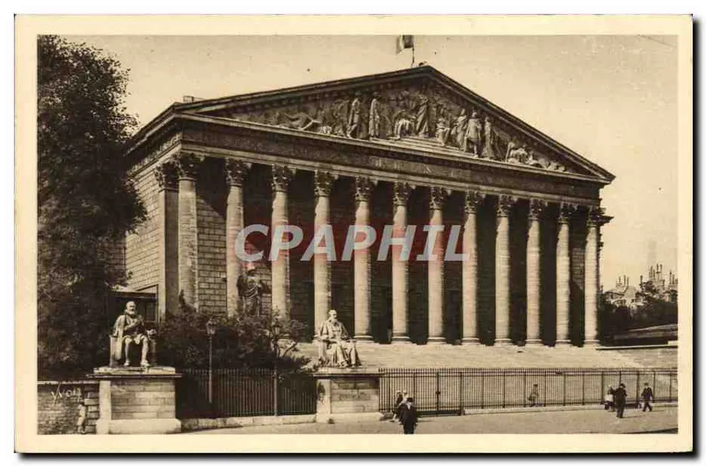 Palais-Bourbon — Abgeordnetenhaus — Les Éditions d'Art YVCMM, Paris - Vorderseite