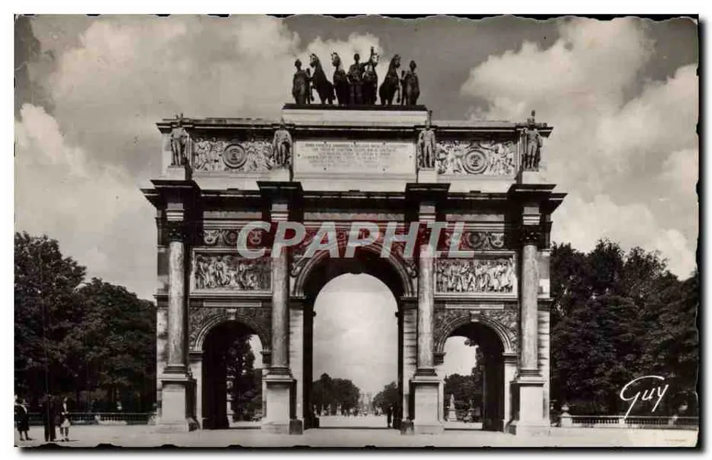Arc de Triomphe du Carrousel — Paryż — Wydawnictwo Art Guy - Awers