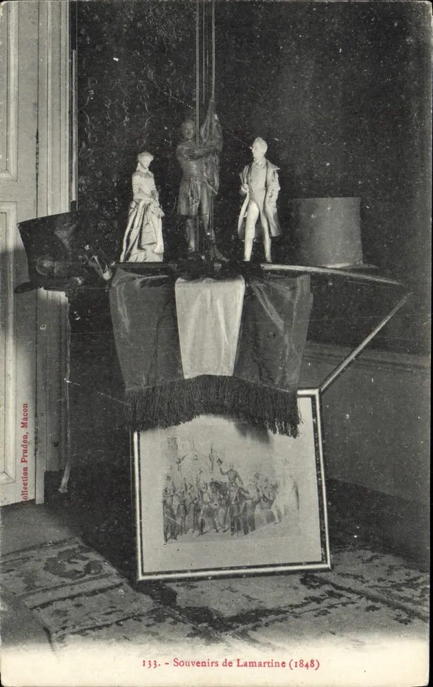 Souvenirs de Lamartine (1848) — Sammlung Prudon, Mâcon — n° 133 - Vorderseite