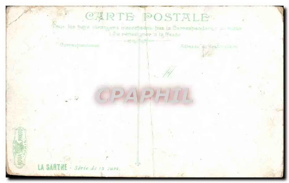 Le Mans — Le Grabatoire — éditeur I. V. & Cie, n° 131 - Verso