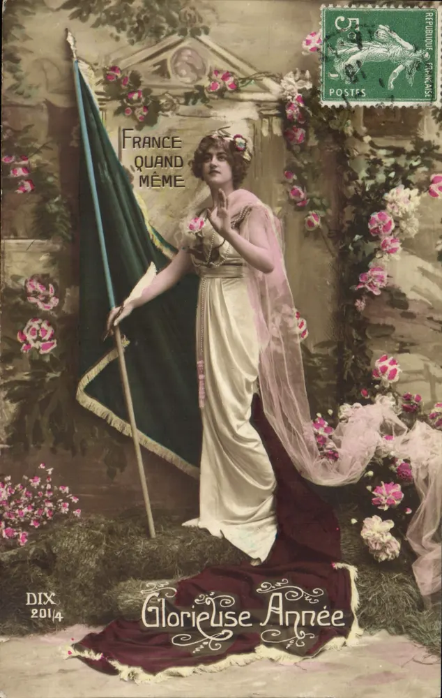 France Quand Même — Glorieuse Année — DIX 2014 - Recto