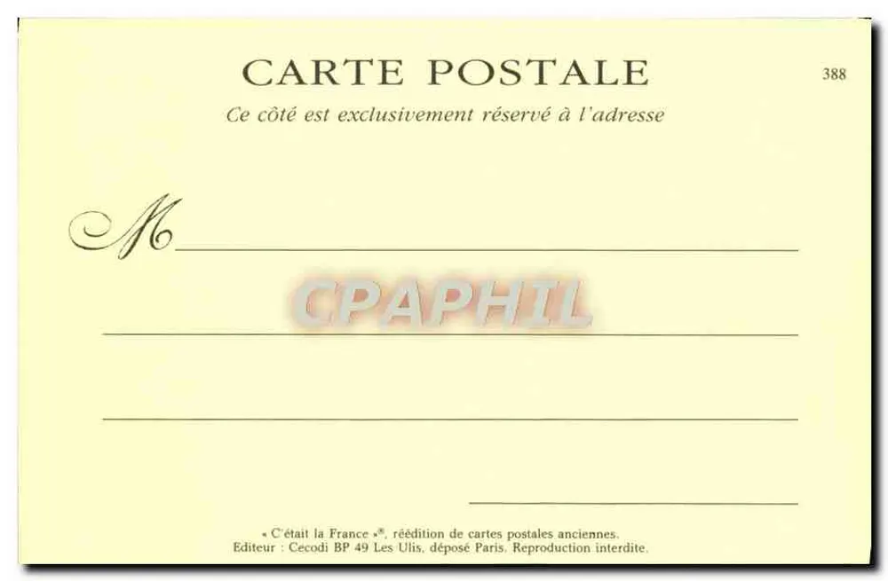 LYON — A Estação dos Brotteaux — LL. n° 474 - Verso