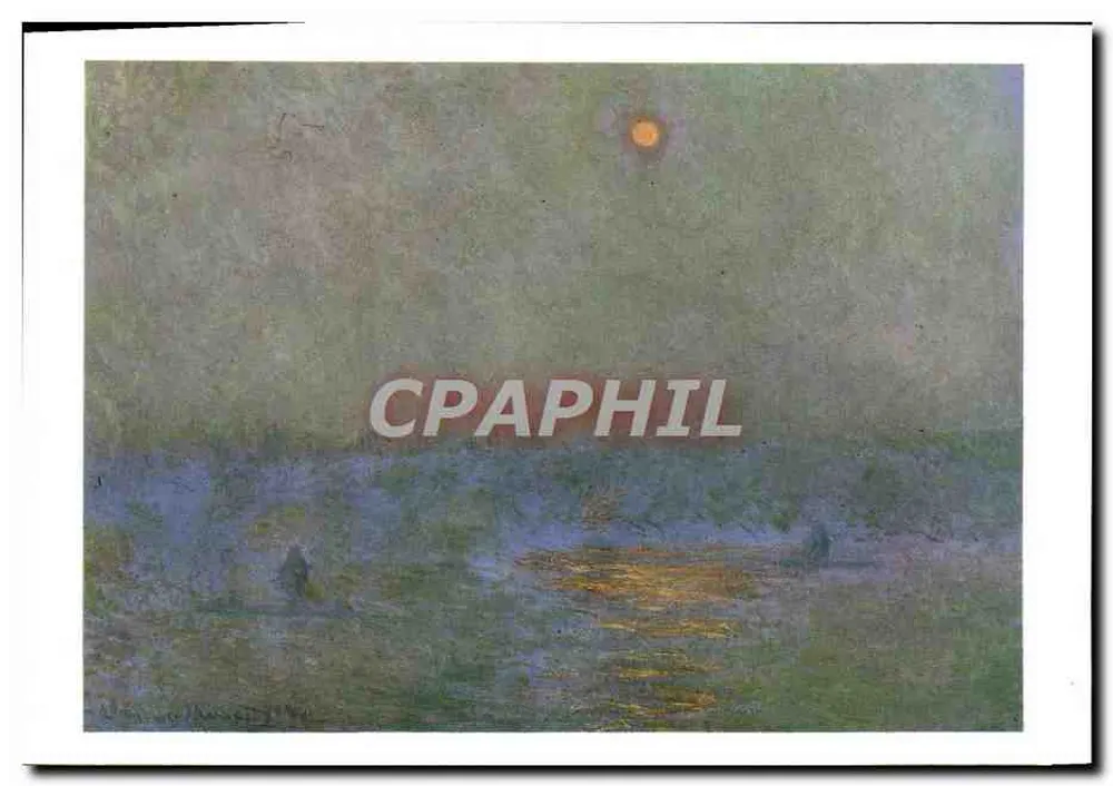 Ponte de Waterloo — O sol no nevoeiro, 1903 — Edições S.A. Militano - Frente