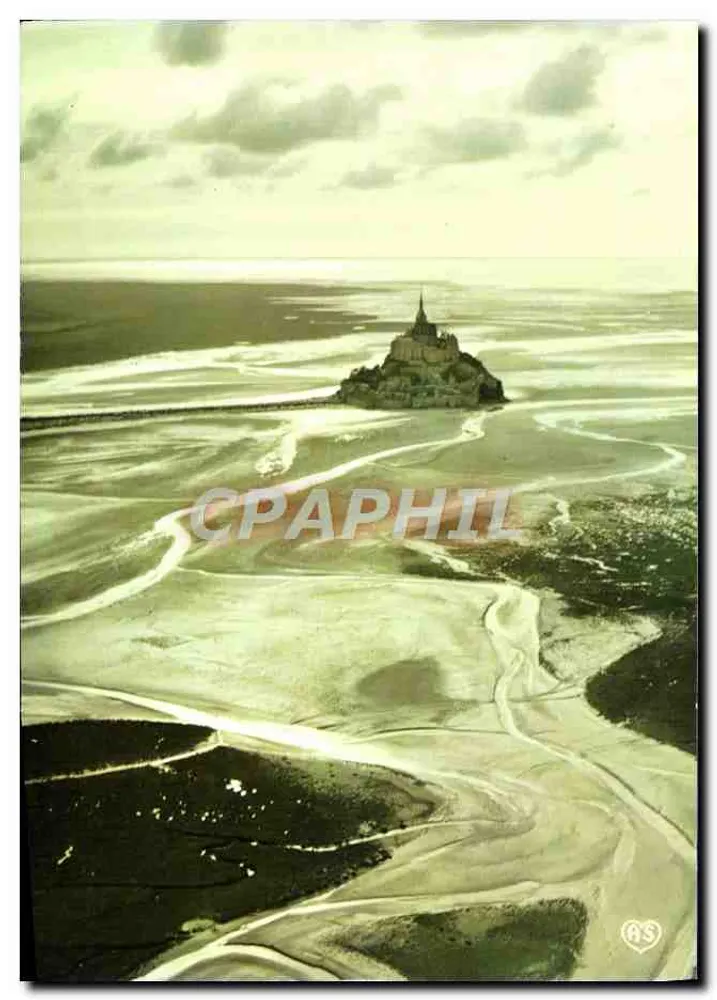 Monte Saint-Michel — vista aérea — ARTAUD Frères, OR 102 - Frente