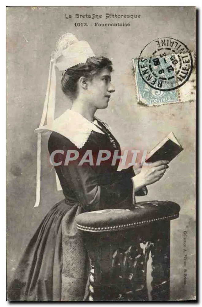 Pittorelle-Brittannien - 1012. - Fouenenantaise — Verleger A. Varon, St-Brieuc - Vorderseite