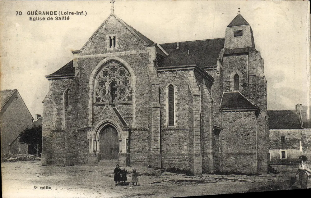 Guérande (Loire-Inf.) — Kirche Saitlé — F. Coudé, Verlag, Mantes - Vorderseite