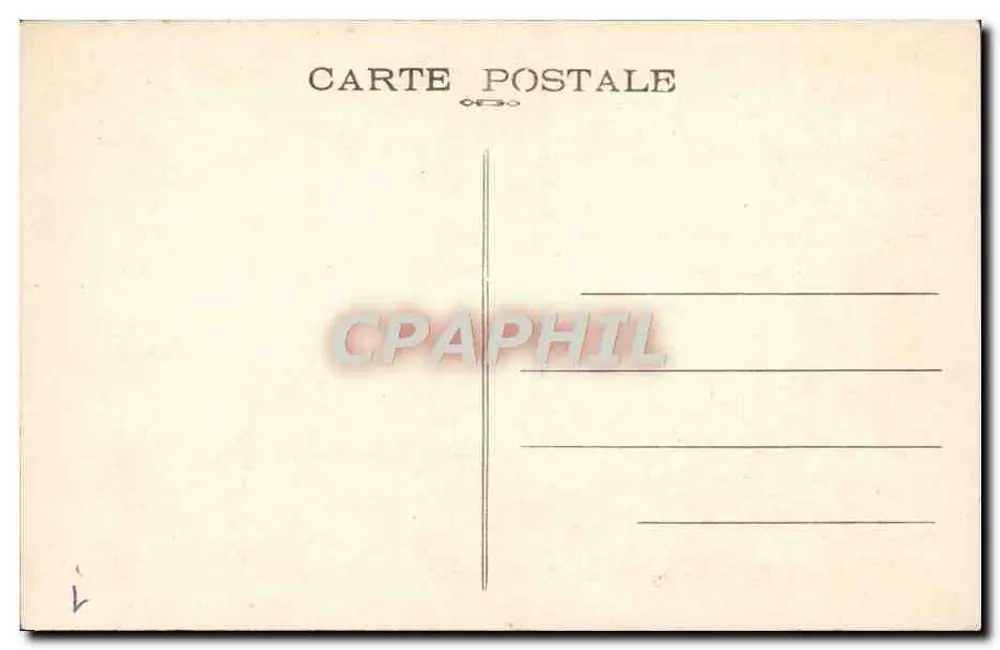 Cherbourg — A Igreja do Voto — A. Pecquemin, editor Cherbourg, n° 95 - Verso