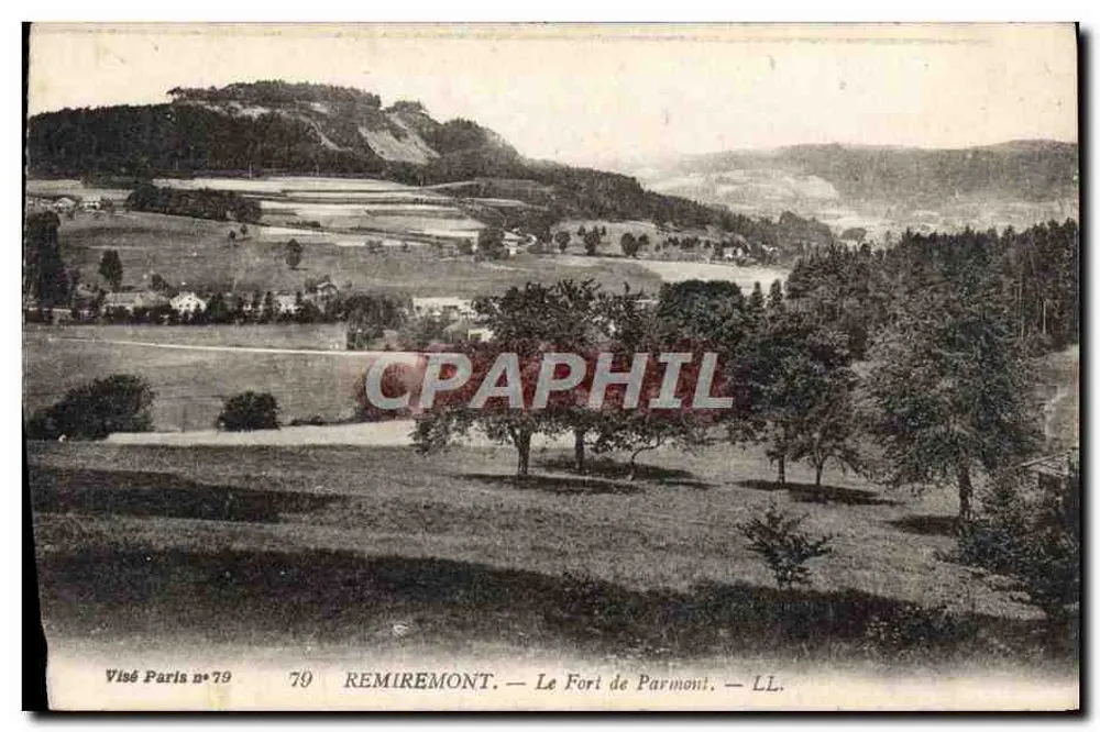 Remiremont — Il Forte di Parmont — LL. — Visé Parigi n°79 - Recto