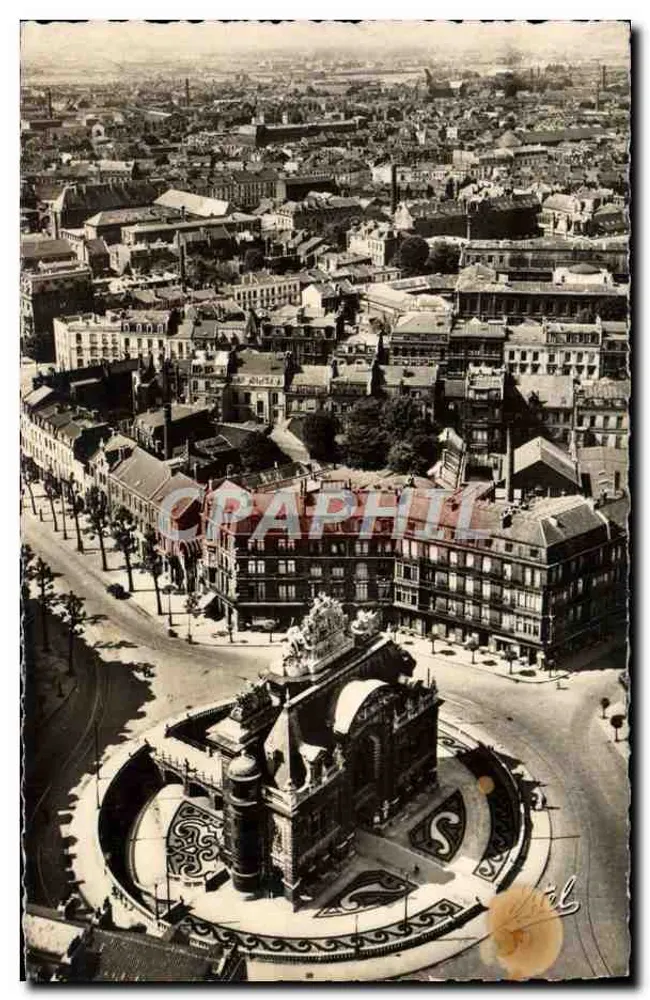Aerial View of the Porte de Paris — Éditions de Luxe à Estelle Lavelle & Cie — n°6956 - Vorderseite
