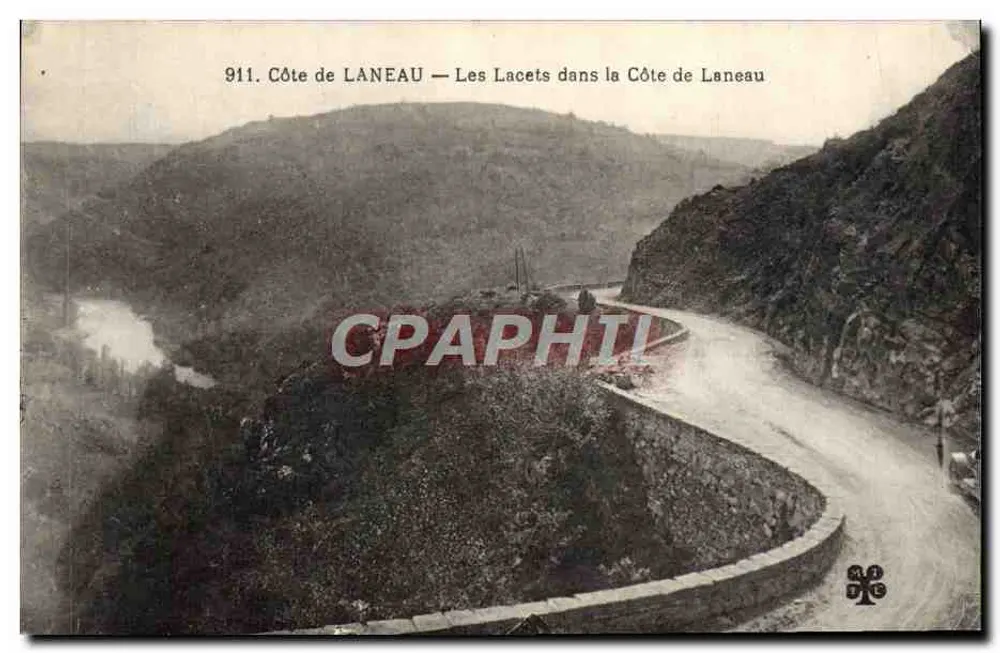 Küste von LANEAU — Die Schleifen der Küste von Laneau — n° 911 - Vorderseite