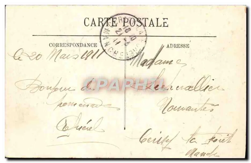 Paris — See des Bois de Boulogne — LL. n°250 - Rückseite