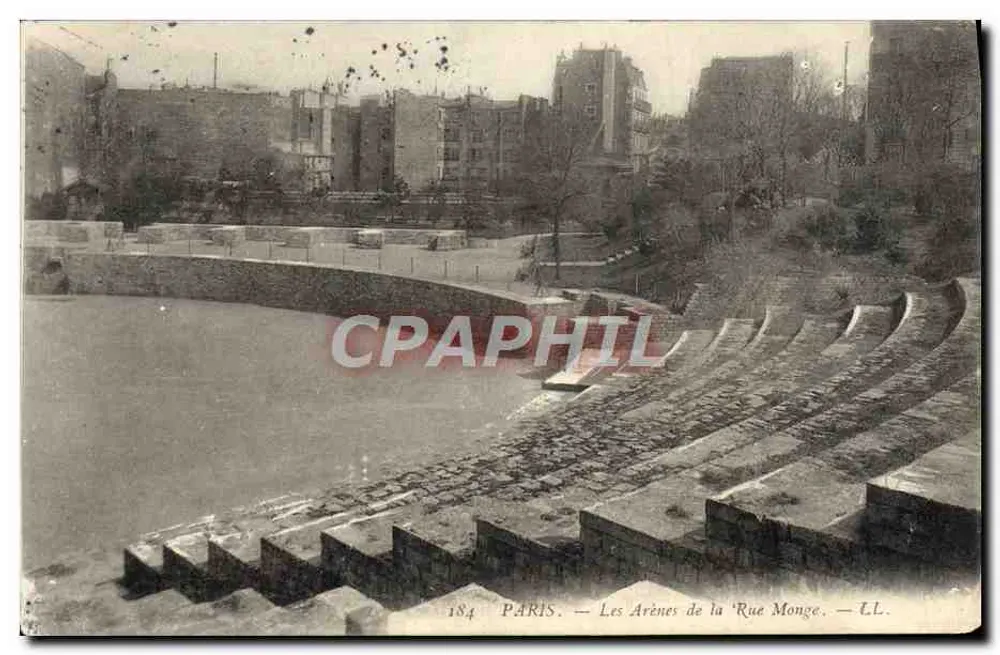 Paris — As Arenas da Rue Monge — LL. n°184 - Frente