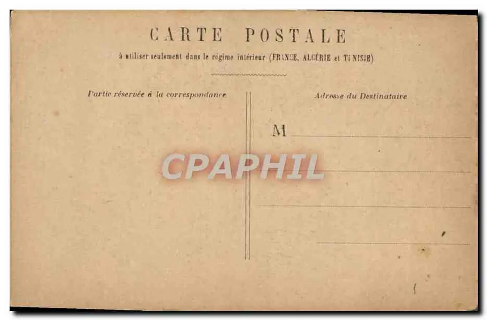 Paris - Arco do Triunfo — vista monumental — editor não identificado - Verso