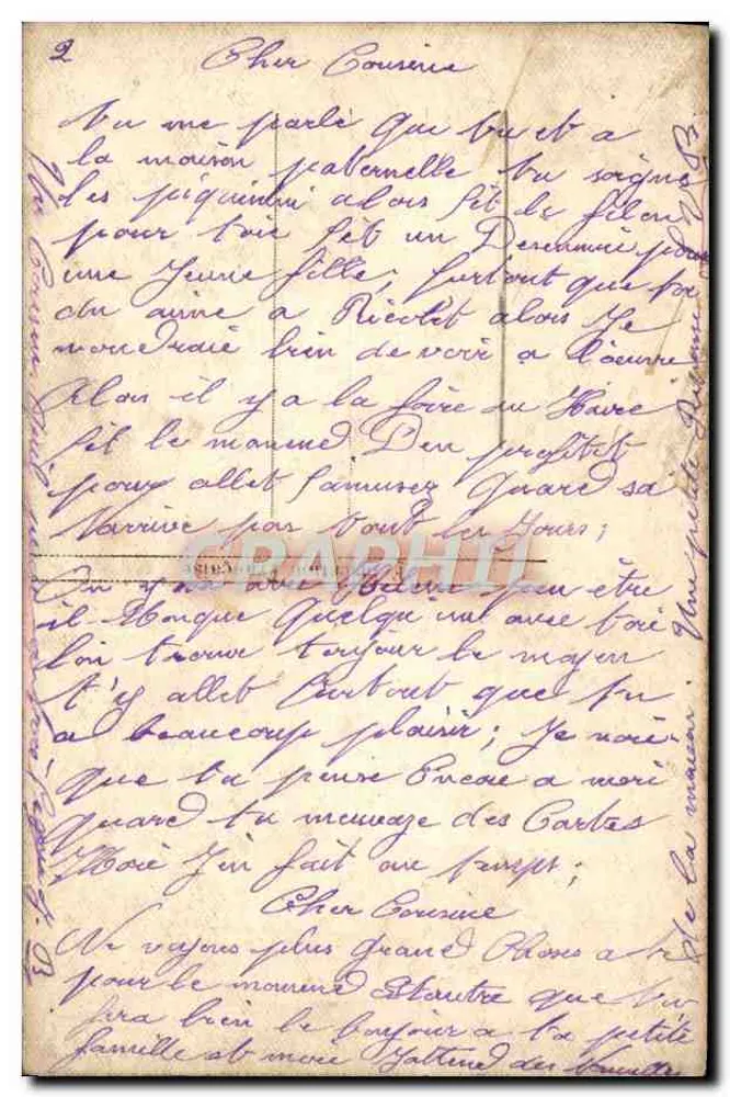 Matrose und Frau — 'C'est avec joie, avec transport' — REX 4605 - Rückseite