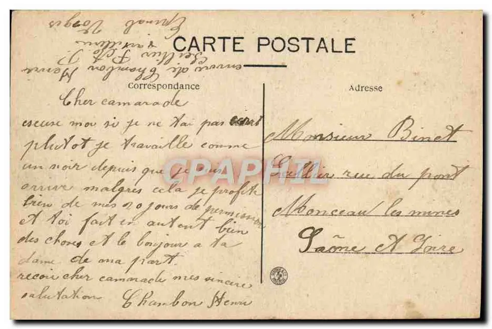 Tarascon — O Castelo sobre o Rhône, construído no século XV por Louis II, pai do Rei René - Verso