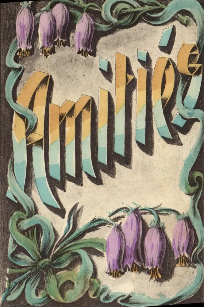 Amizade — Carte postal de Amizade — Ed. Brochetoux, N° 111 - Frente