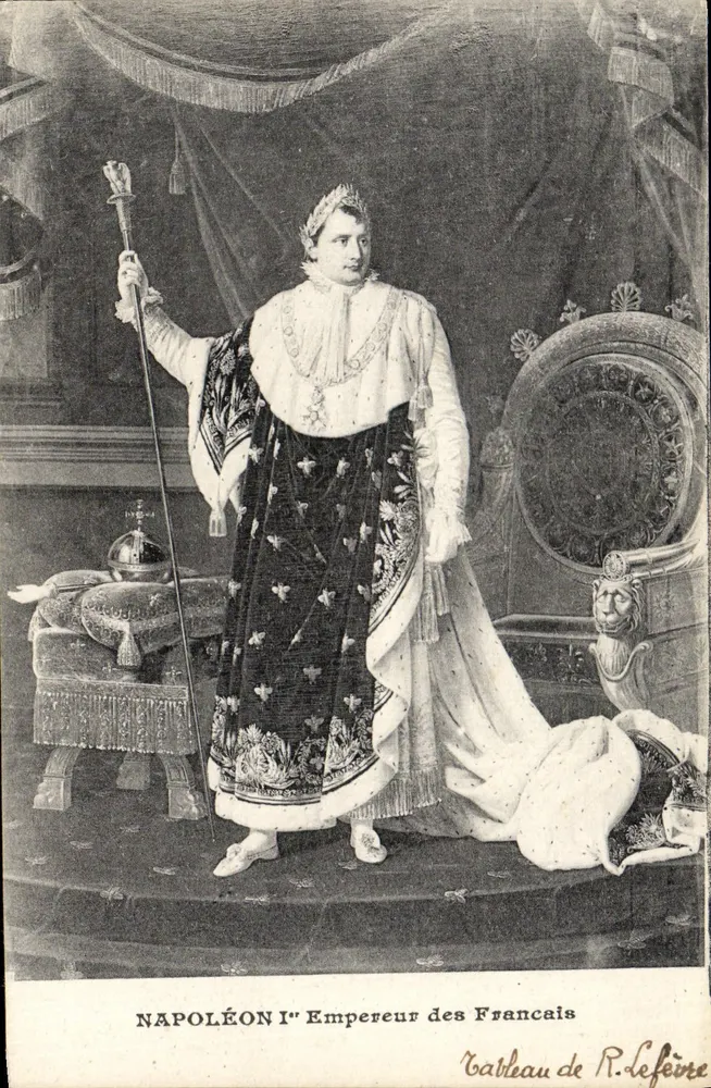 Napoleon I, Kaiser der Franzosen — Ansichtskarte von P. Lefèvre - Vorderseite