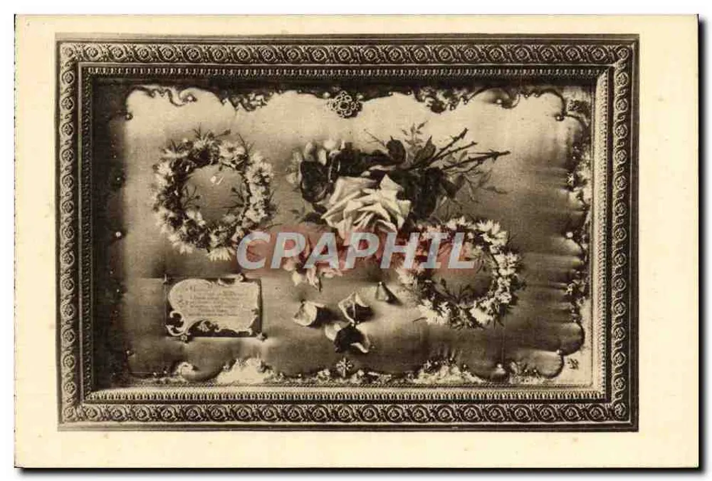 Kronen aus Blenets und Rosenblüten — Sainte Thérèse de l'Enfant-Jésus — Serie 11 - Vorderseite