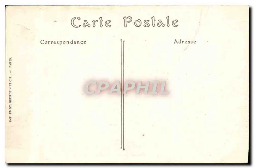 Compiègne — Ruïnes van de Toren van Sint-Geertruid — E. Decelle, Compiègne - Achterkant