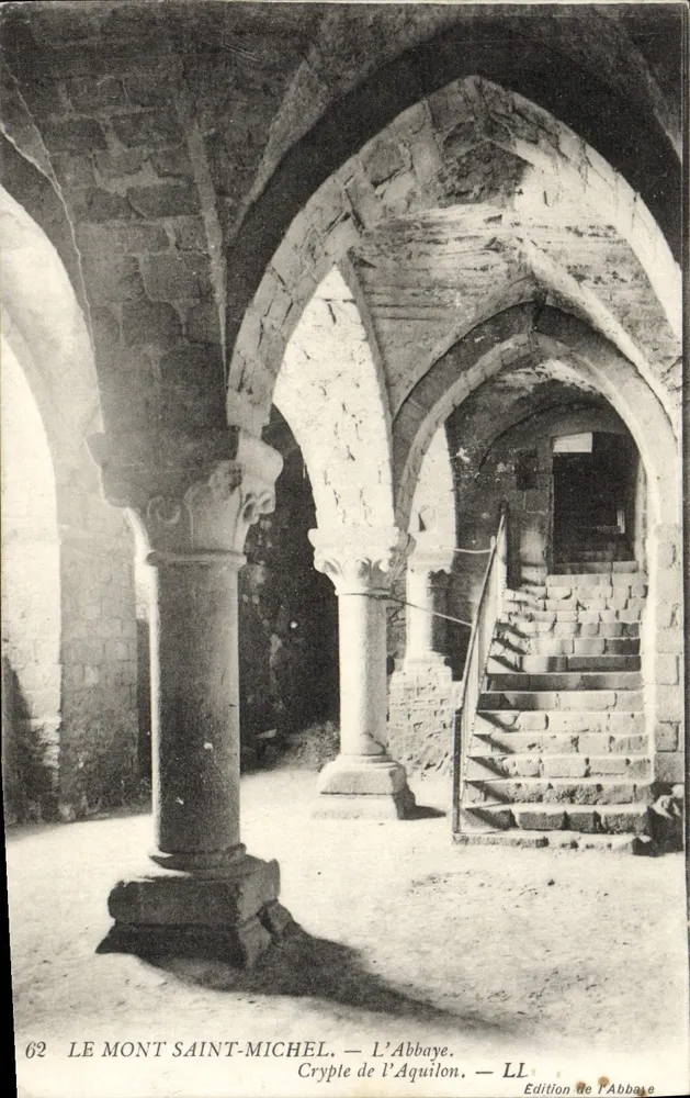 Cripta do Aquilão — A Abadia — Edição da Abadia - Frente