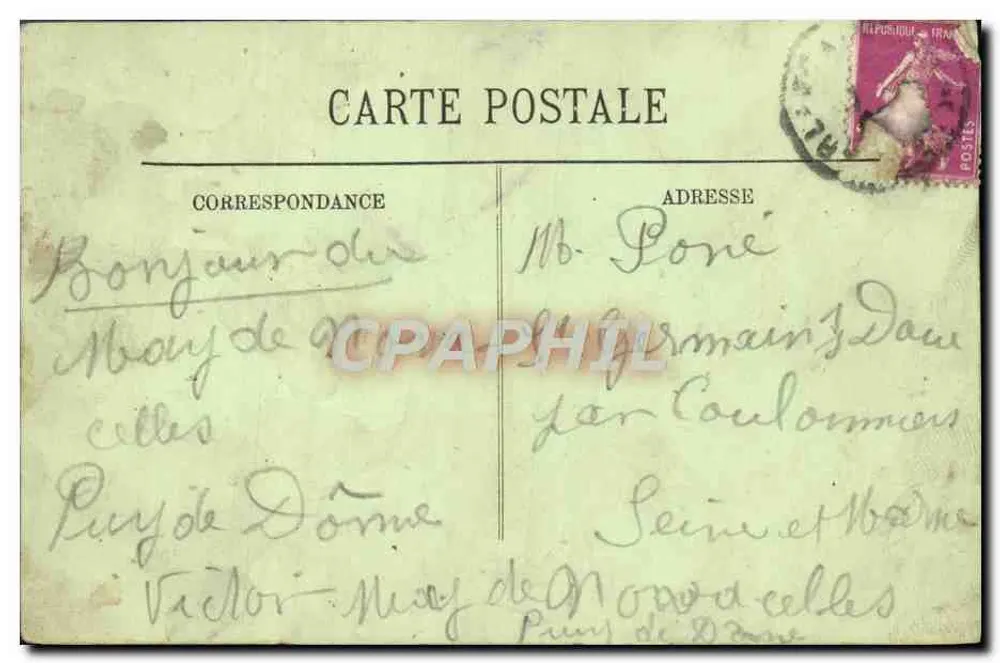 La Chaise-Dieu — O Foiral — LL. - Verso