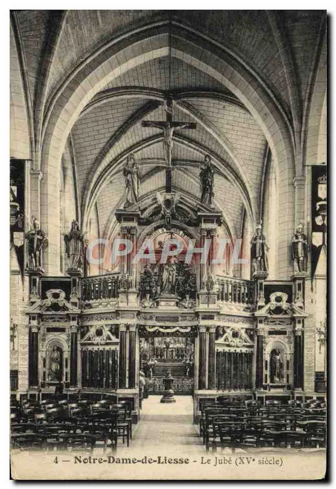 Notre-Dame-de-Liesse - O Jubé (século XV) - Frente