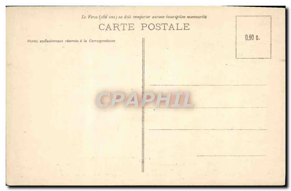 Der Promenoir — Mont-Saint-Michel — Laurent-Nel, Rennes, n°135 - Rückseite