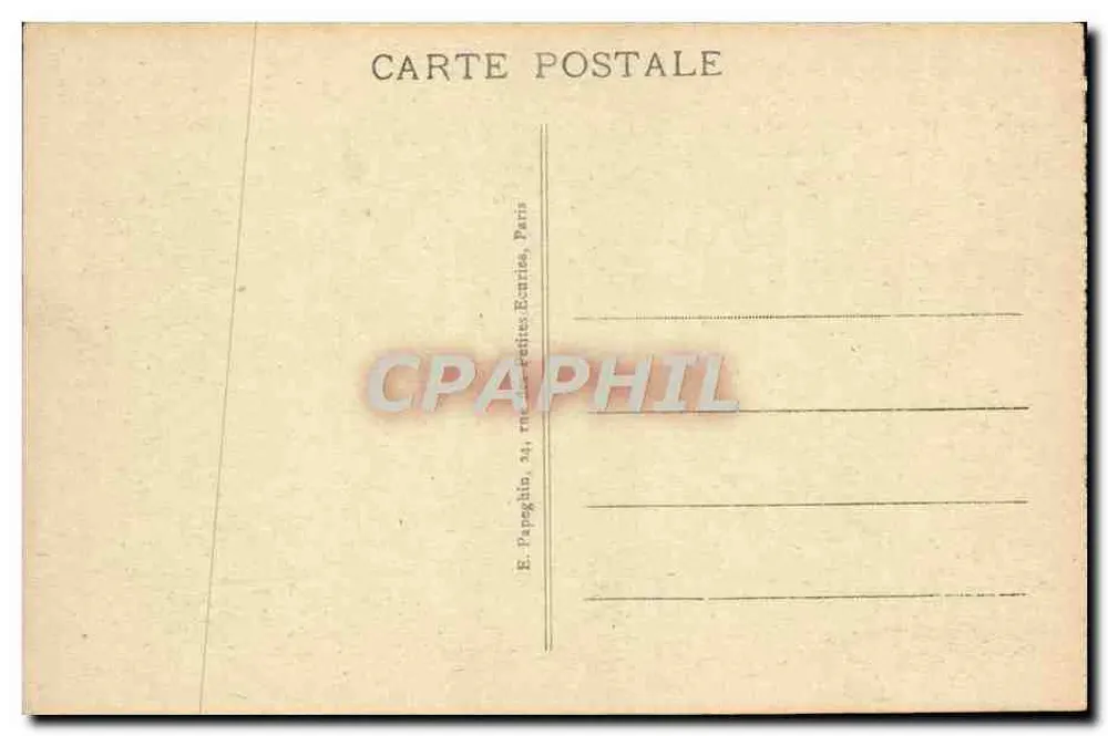 Paris - Notre-Dame — Fachada — Editor E. Papeghin, Paris, n° 293 - Verso
