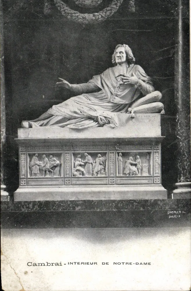 Cambrai — Intérieur de Notre-Dame — éditeur SAERCKS, PARIS - Frente