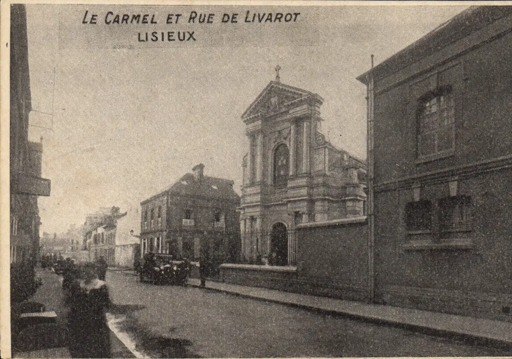 Carmel und Rue de Livarot — Lisieux - Vorderseite