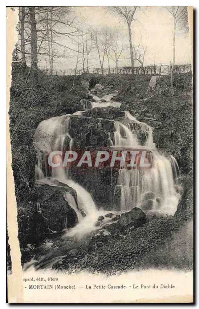 MORTAIN (Manche) — La Petite Cascade — Le Pont du Diable, éditeur spard, Fiers - Vorderseite
